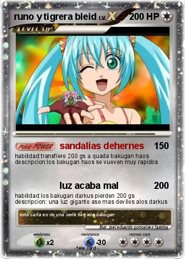 Pokemon runo y tigrera bleid