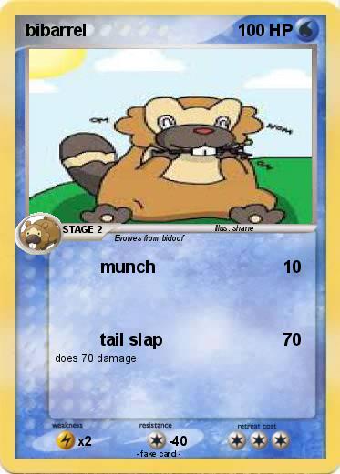Pokemon bibarrel