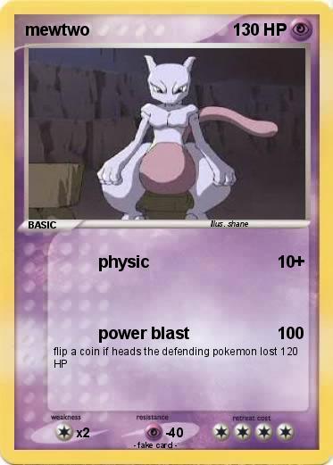 Pokemon mewtwo