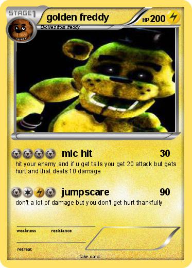 Pokemon golden freddy
