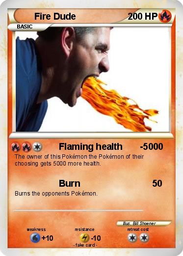 Pokemon Fire Dude
