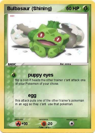 Pokemon Bulbasaur {Shining}