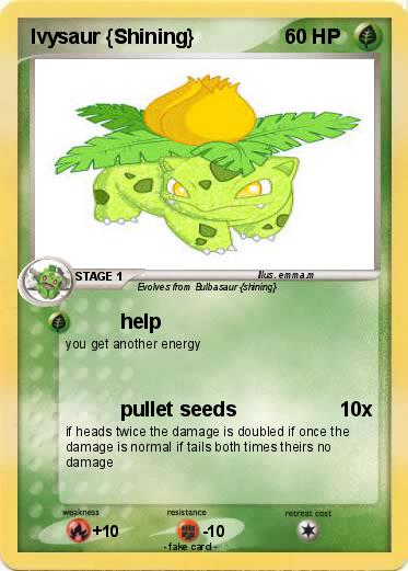 Pokemon Ivysaur {Shining}
