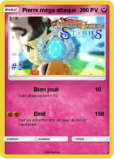 Pokemon Pierre méga attaque