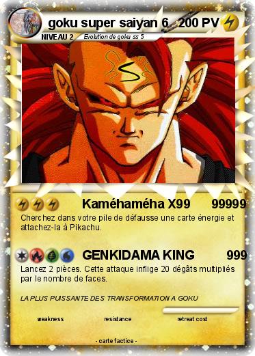Pokemon goku super saiyan 6