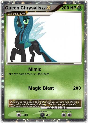 Pokemon Queen Chrysalis