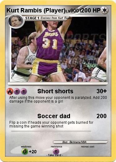 Pokemon Kurt Rambis (Player)
