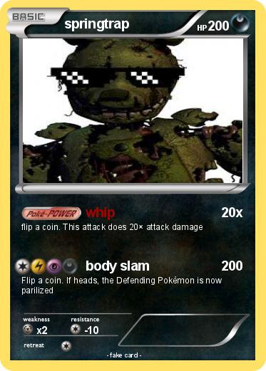 Pokemon springtrap