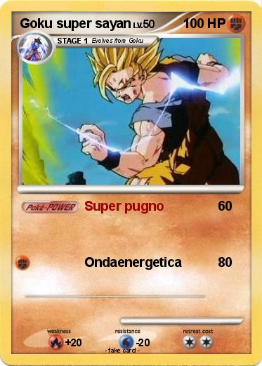 Pokemon Goku super sayan