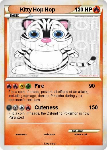 Pokemon Kitty Hop Hop