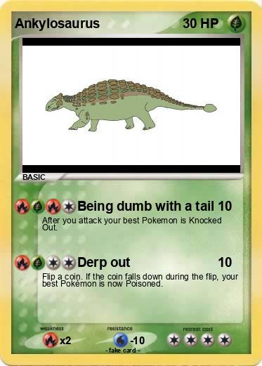 Pokemon Ankylosaurus