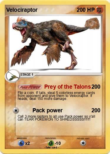 Pokemon Velociraptor