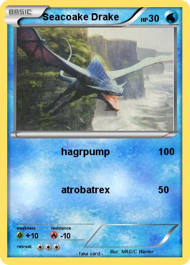 Pokemon Seacoake Drake
