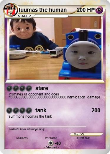 Pokemon tuumas the human