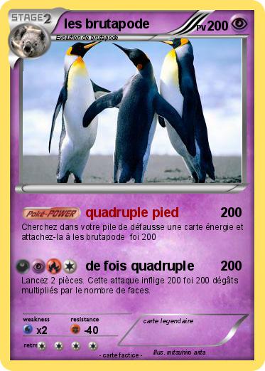 Pokemon les brutapode