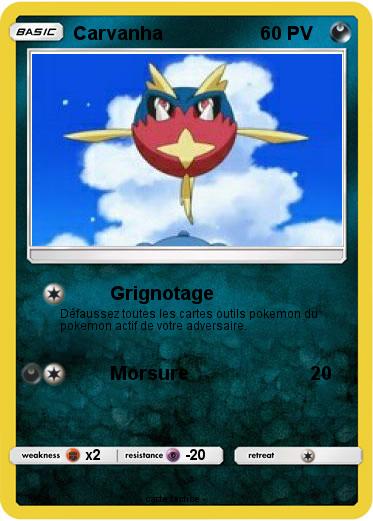 Pokemon Carvanha
