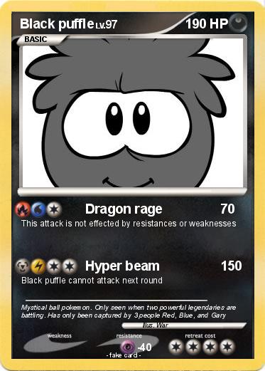 Pokemon Black puffle
