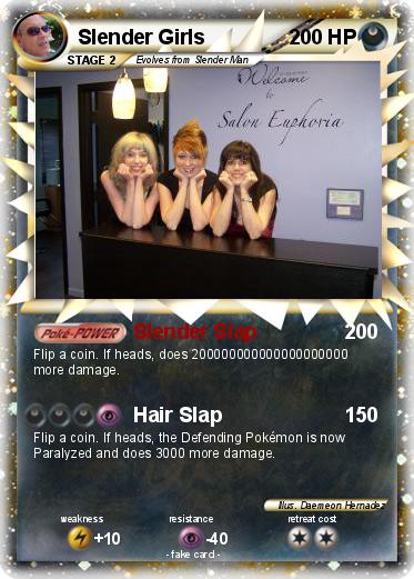 Pokemon Slender Girls