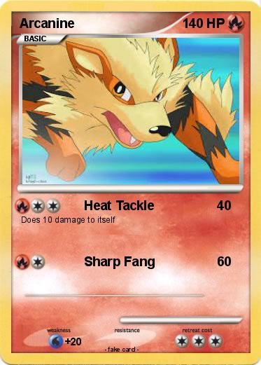 Pokemon Arcanine