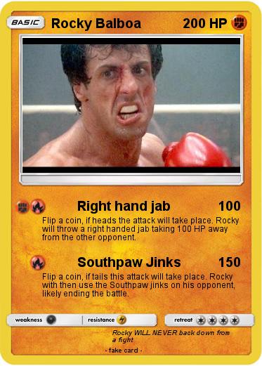 Pokemon Rocky Balboa