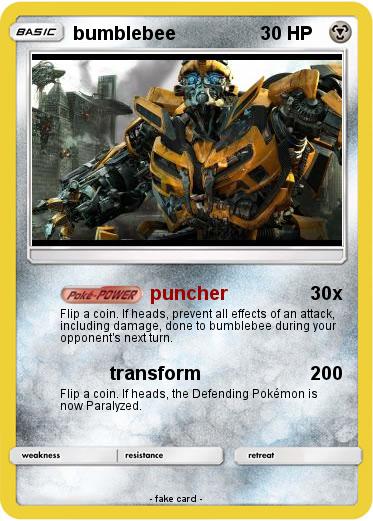 Pokemon bumblebee