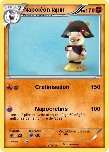 Pokemon Napoléon lapin