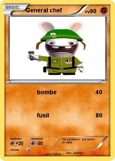 Pokemon General chef