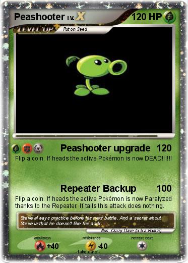 Pokemon Peashooter