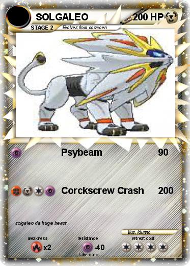 Pokemon SOLGALEO