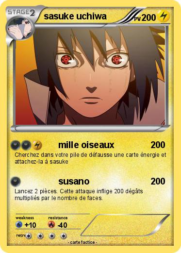 Pokemon sasuke uchiwa
