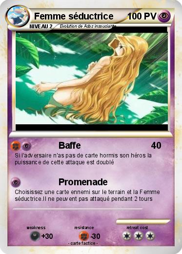Pokemon Femme séductrice