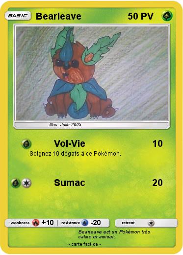 Pokemon Bearleave