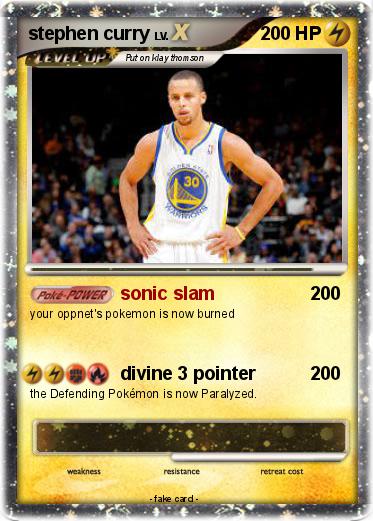 Pokemon stephen curry