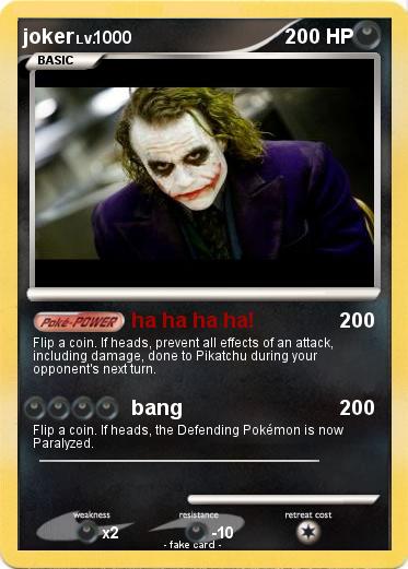 Pokemon joker