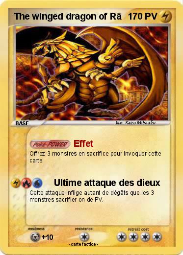 Pokemon The winged dragon of Râ