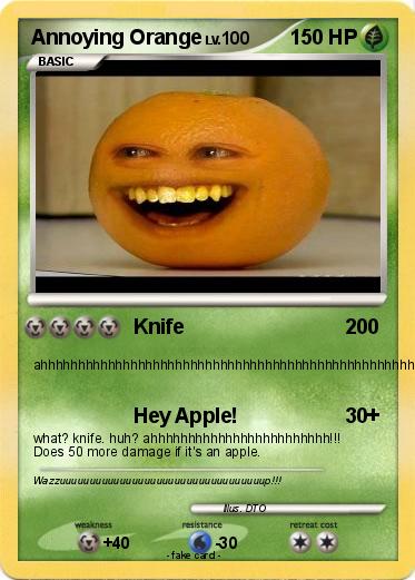 Pokemon Annoying Orange
