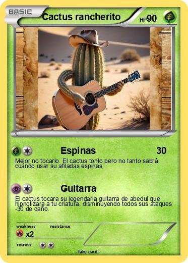 Pokemon Cactus rancherito