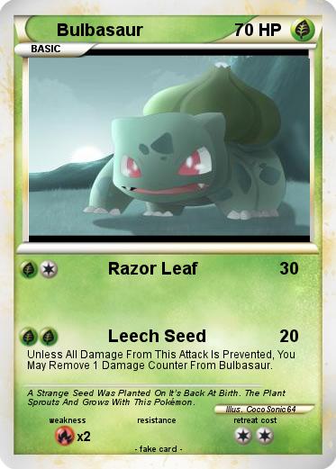 Pokemon Bulbasaur