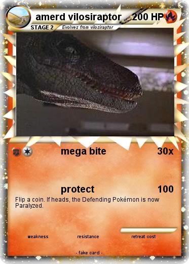 Pokemon amerd vilosiraptor
