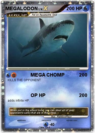 Pokemon MEGALODON
