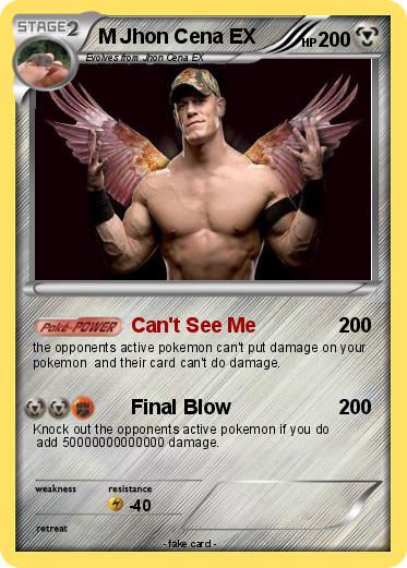 Pokemon M Jhon Cena EX