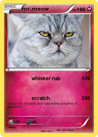 Pokemon mr.meow