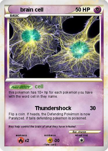 Pokemon brain cell