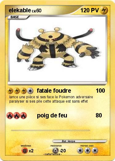 Pokemon elekable