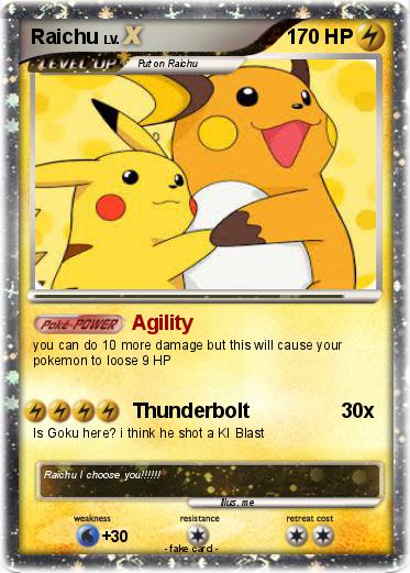 Pokemon Raichu
