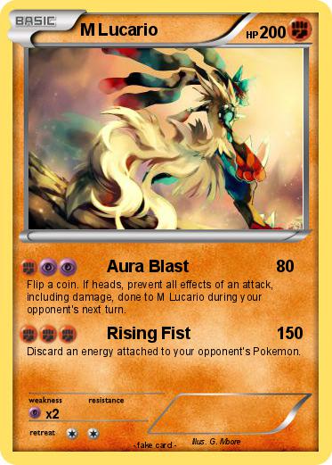 Pokemon M Lucario