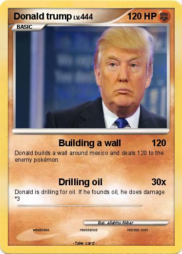 Pokemon Donald trump