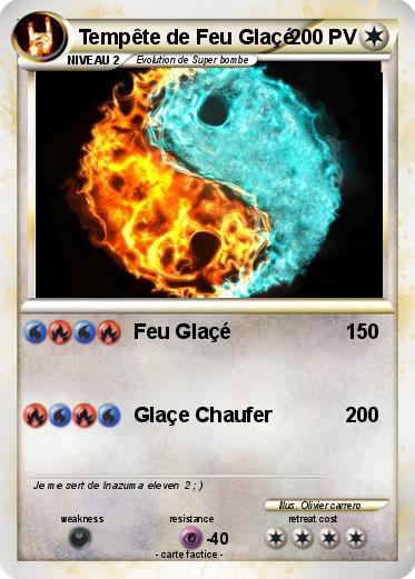Pokemon Tempête de Feu Glaçé