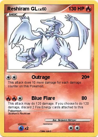Pokemon Reshiram GL
