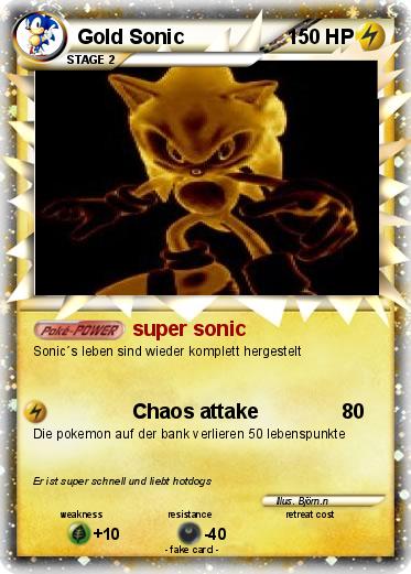 Pokemon Gold Sonic